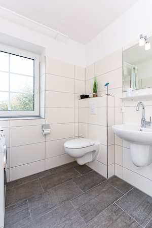 Ferienwohnung - Badezimmer