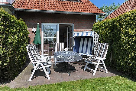 Ferienwohnung - Terrasse