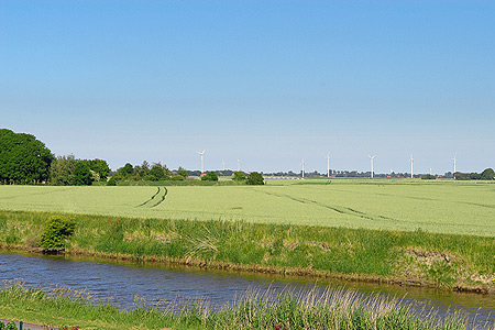 Ferienwohnung „Lee“ - Blick vom Balkon der Ferienwohnung