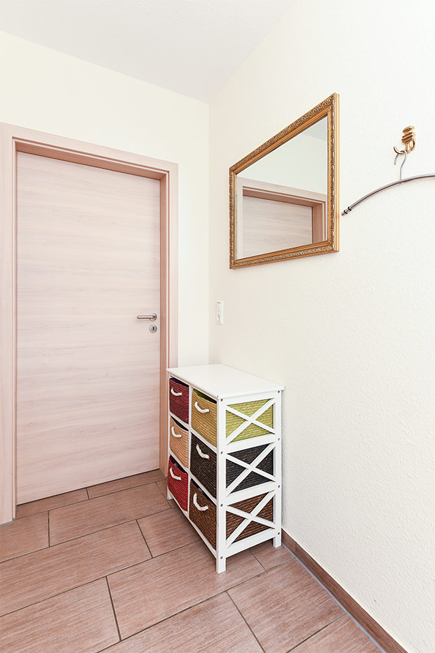 Ferienhaus „Nixe“ - Flur im Erdgeschoss