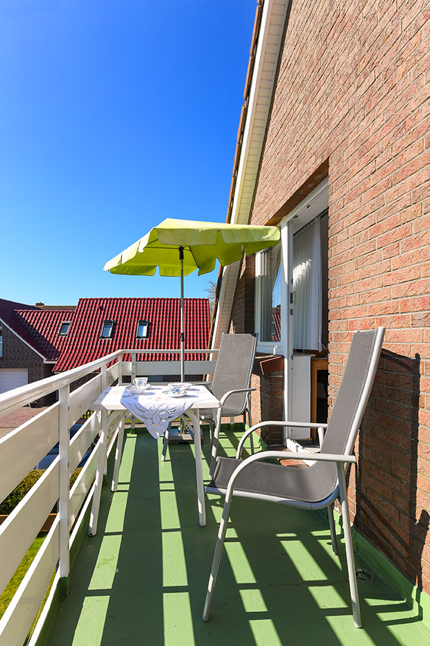 Ferienwohnung 2 - Balkon
