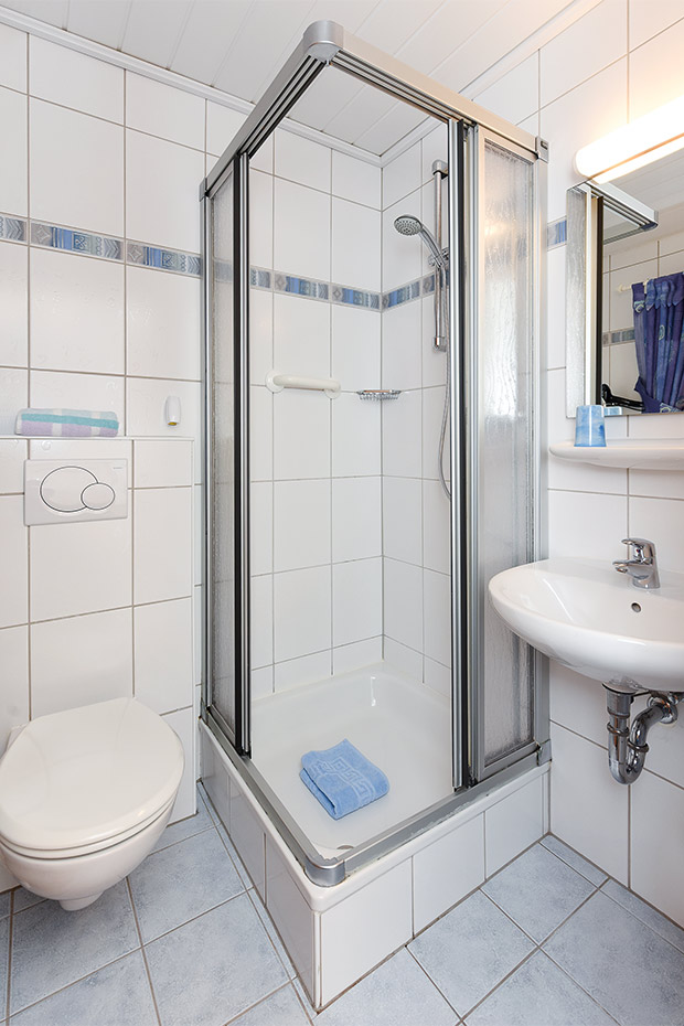 Ferienwohnung „Ebbe“ - Badezimmer