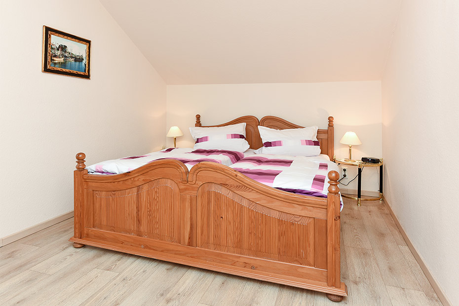 Ferienwohnung „Ebbe“ - Schlafzimmer
