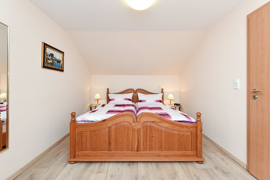 Ferienwohnung „Ebbe“ - Schlafzimmer