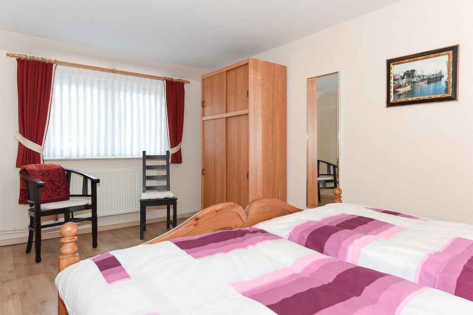 Ferienwohnung „Ebbe“ - Schlafzimmer