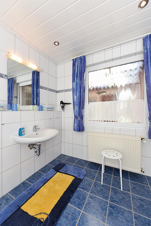 Ferienwohnung „Flut“ - Badezimmer