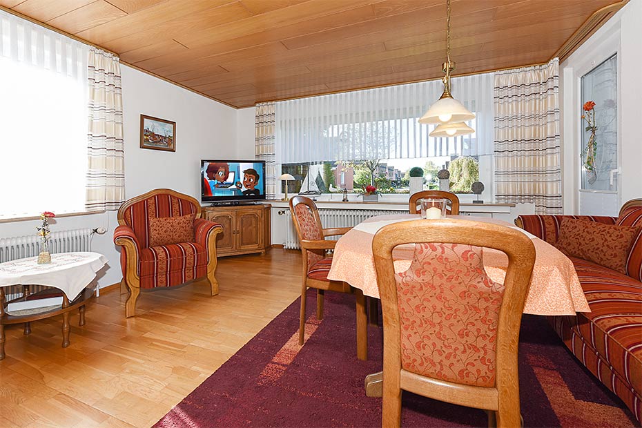 Ferienwohnung „Flut“ - Wohnzimmer