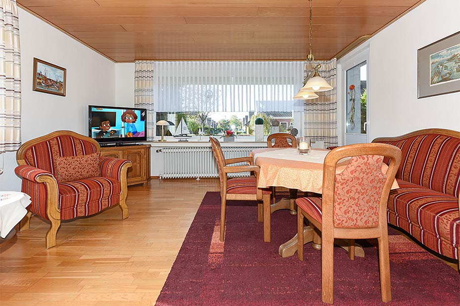 Ferienwohnung „Flut“ - Wohnzimmer