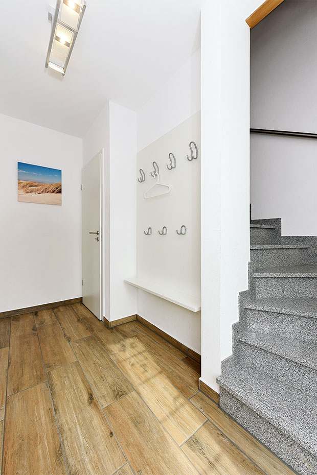 Ferienhaus „Nordseegold“ - Flur im Erdgeschoss