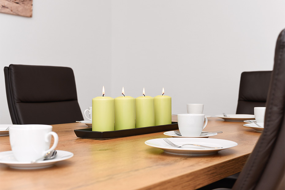 Ferienhaus „Nordseegold“ - Wohnraum mit integrierter Küche