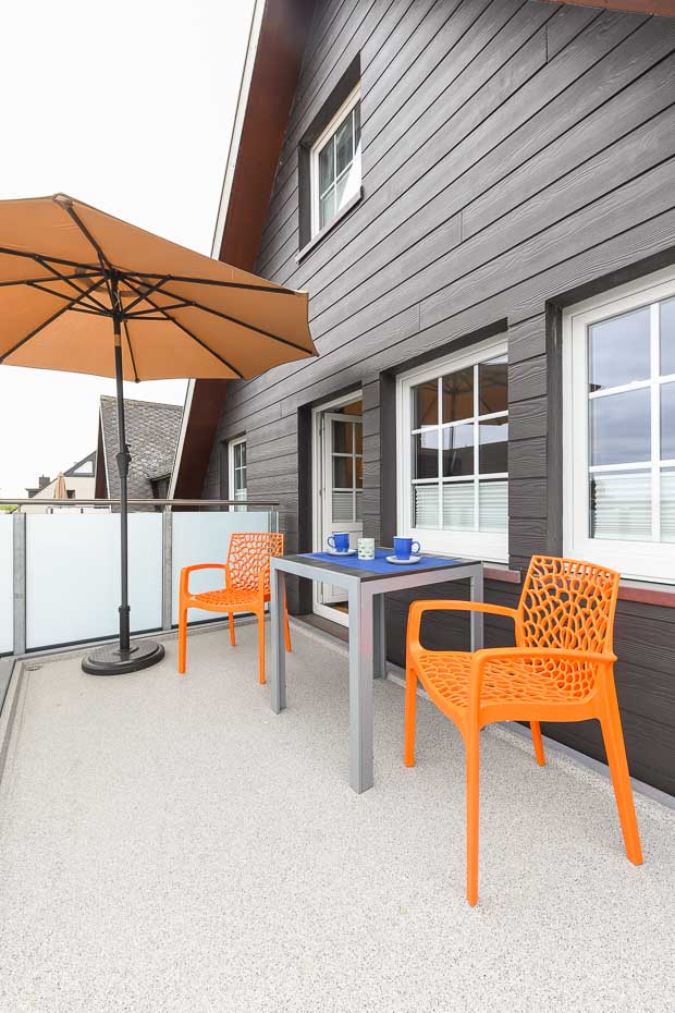 Ferienwohnung „Baltrum“ - Balkon