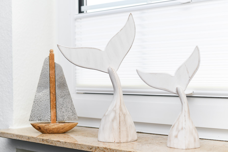 Ferienwohnung „Baltrum“ - Wohnzimmer mit integriertem Küchenbereich