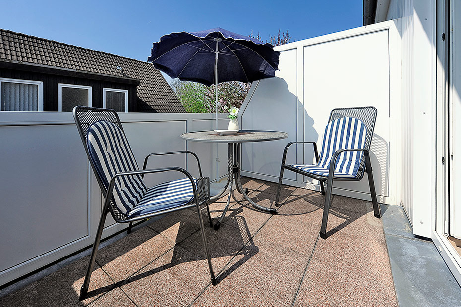 Ferienwohnung „oben links“ - Balkon