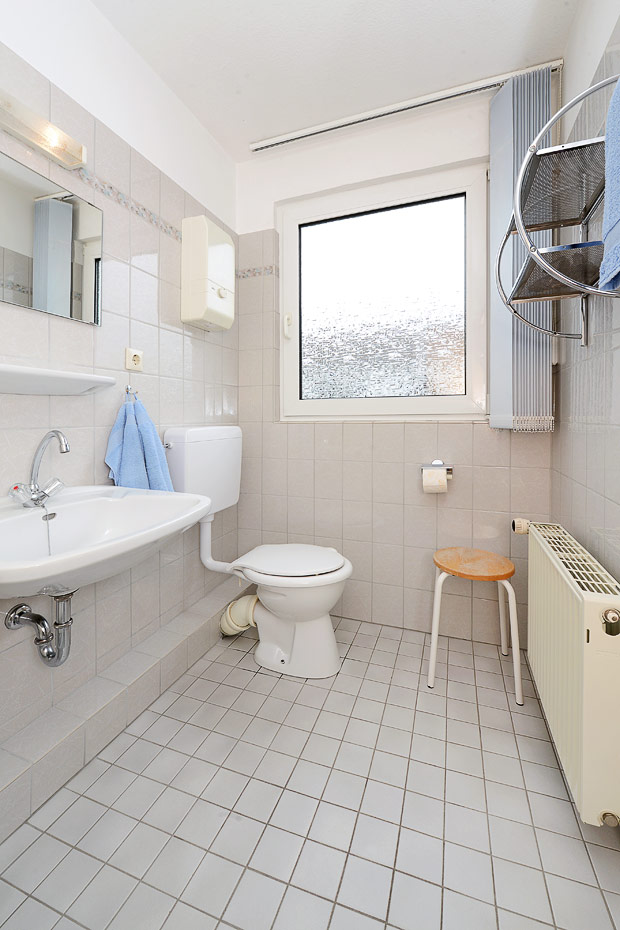 Ferienwohnung „oben links“ - Badezimmer