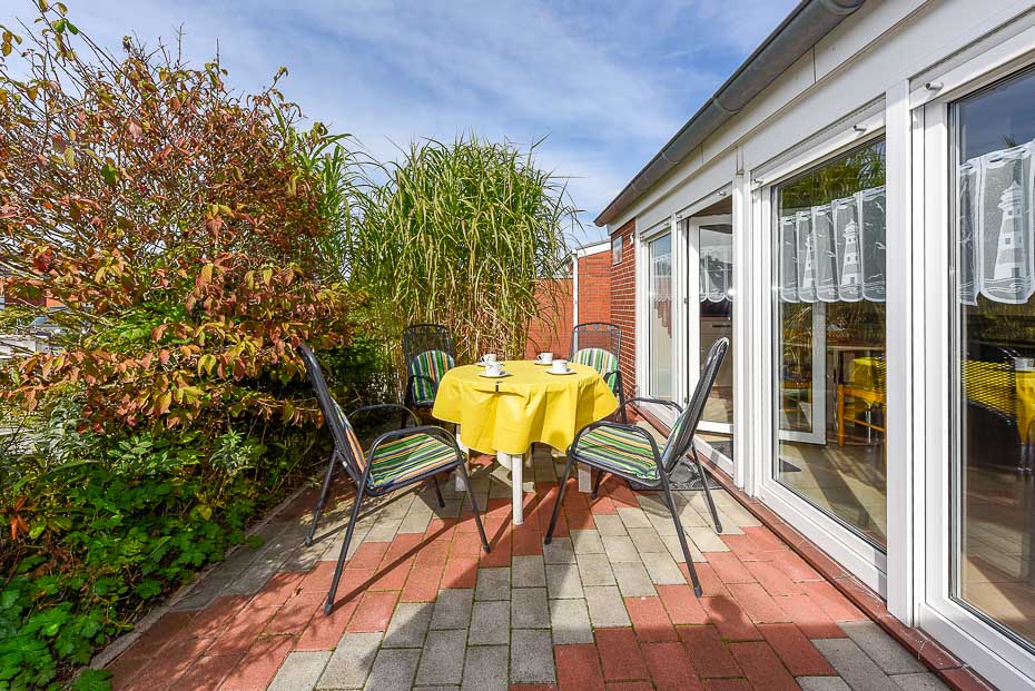 Ferienhaus „Sonnentau“ - Terrasse