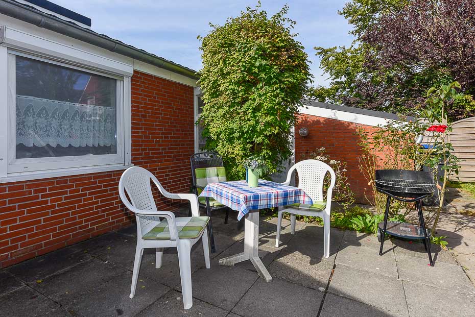 Ferienhaus „Sonnentau“ - Terrasse