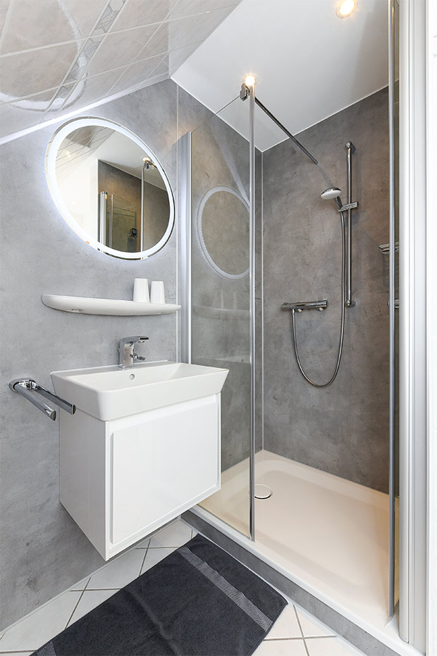 Ferienwohnung 1 - Badezimmer