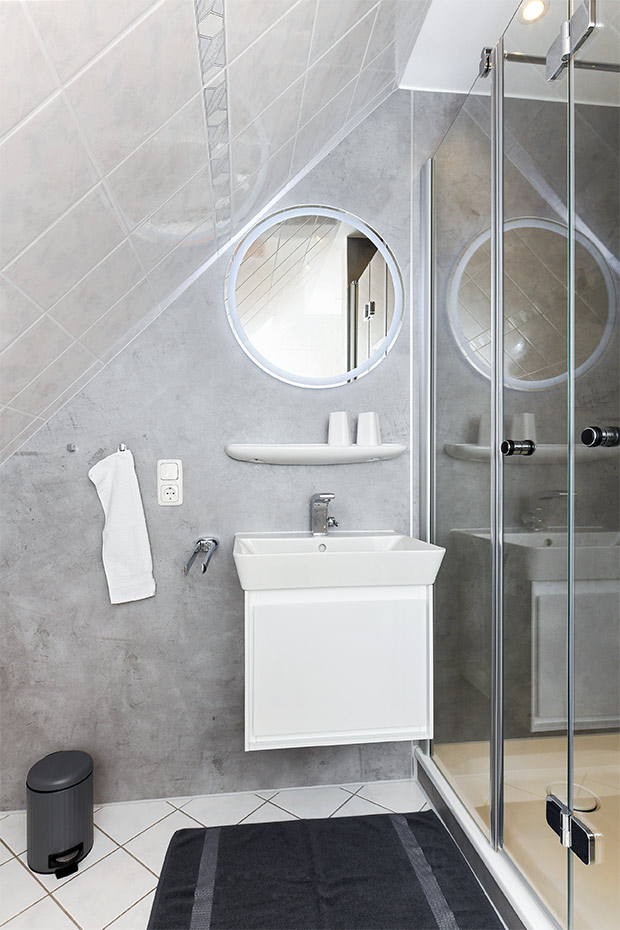 Ferienwohnung 1 - Badezimmer