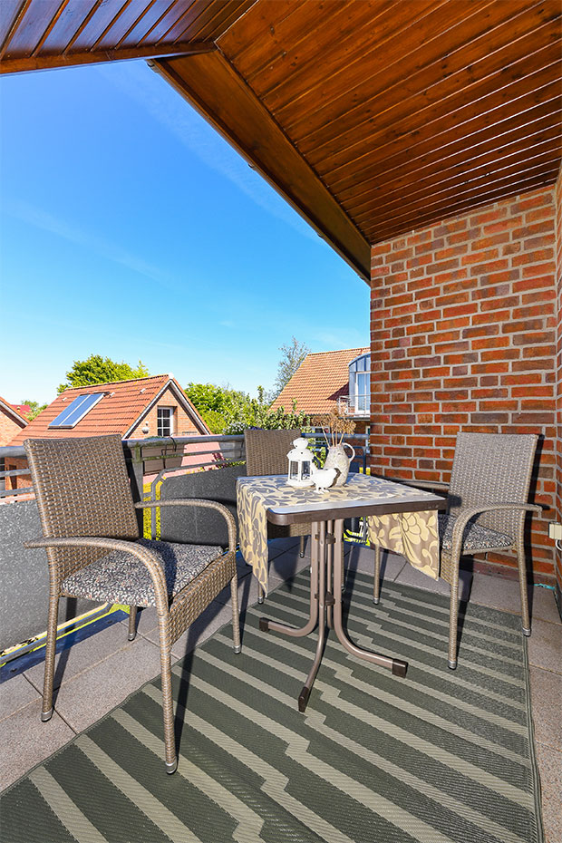 Ferienwohnung 1 - Balkon