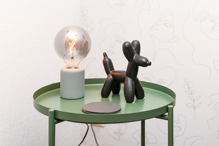 Ferienwohnung 1 - Wohnzimmer mit integriertem Küchenbereich