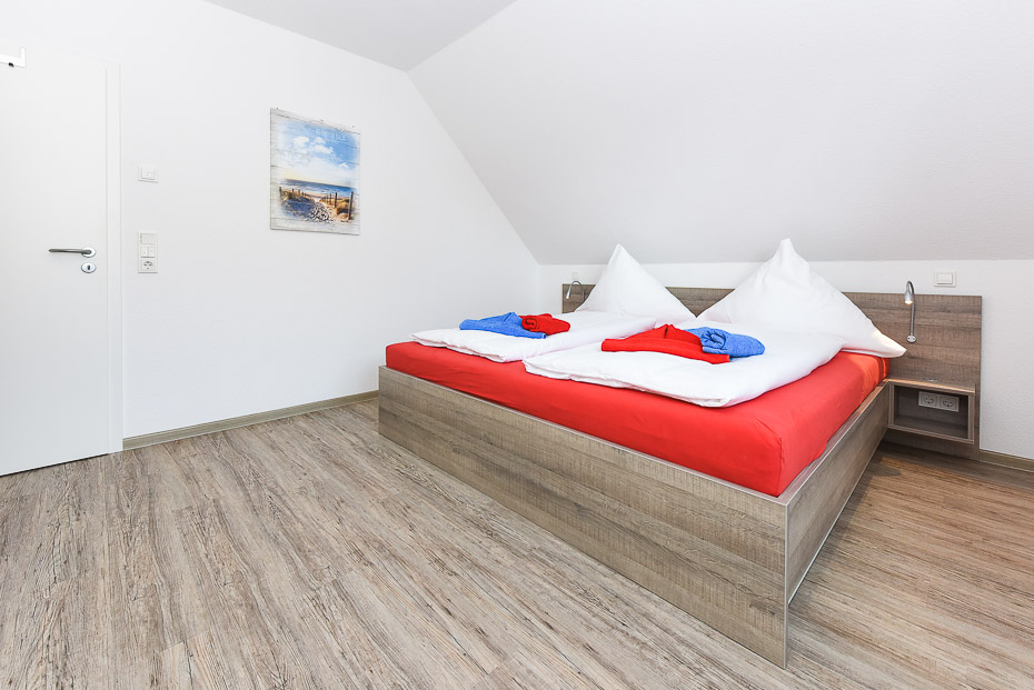 Ferienhaus „Strandperle“ - Schlafzimmer 1