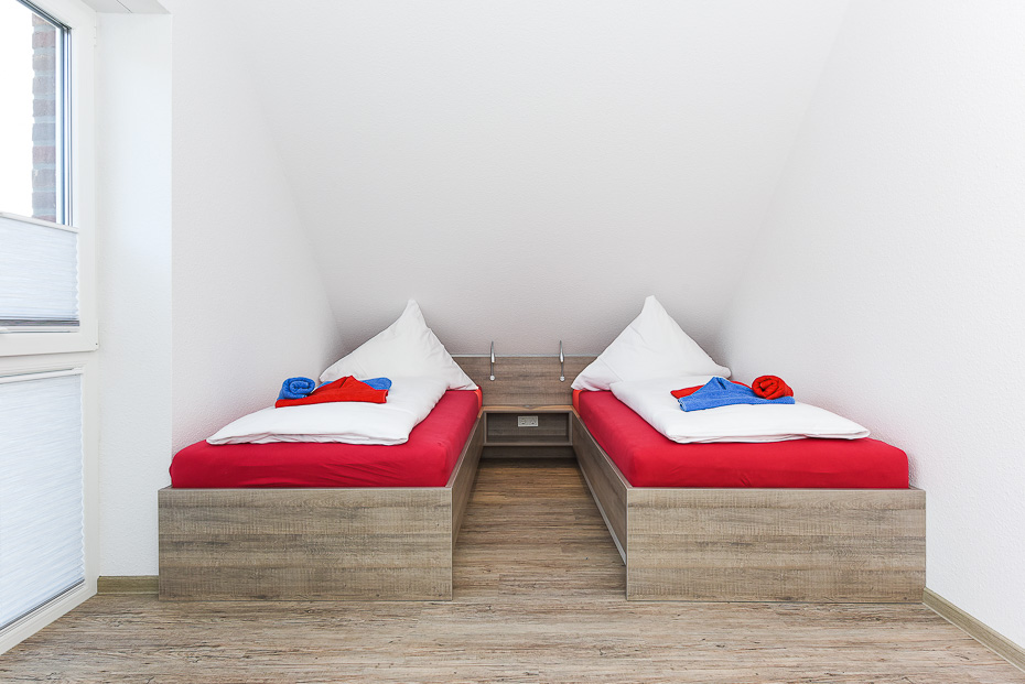 Ferienhaus „Strandperle“ - Schlafzimmer 3/Kinderzimmer