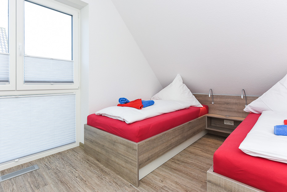 Ferienhaus „Strandperle“ - Schlafzimmer 3/Kinderzimmer