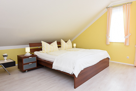 Apartment - Wohn- und Schlafraum mit integriertem Küchenbereich