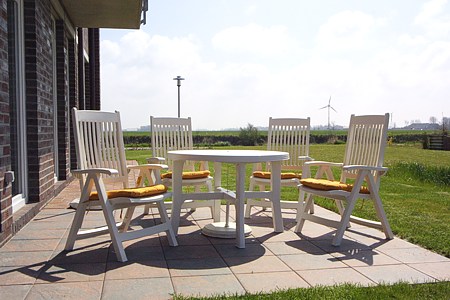 Ferienwohnung 1 - Terrasse