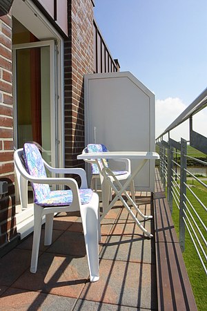 Ferienwohnung 2 - Balkon