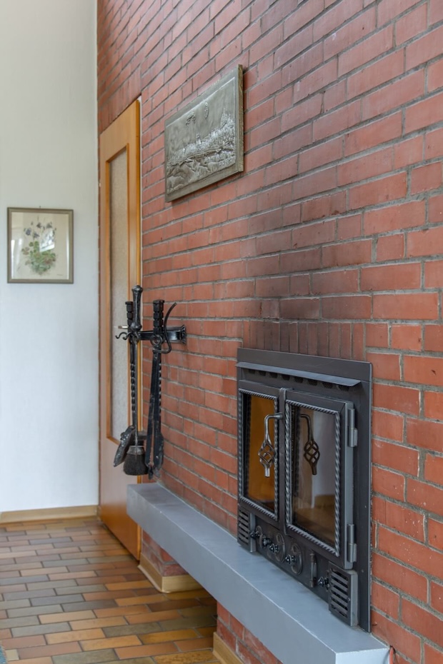 Ferienhaus „Treibholz III“ - Wohnraum mit räumlich abgeteilter Küche