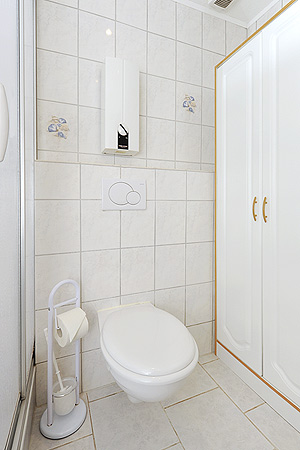 Ferienhaus „Treibholz“ - Badezimmer