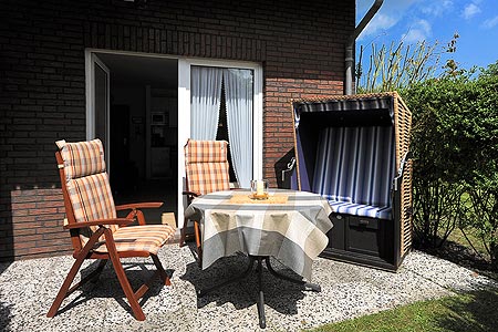 Ferienwohnung 1 - Terrasse