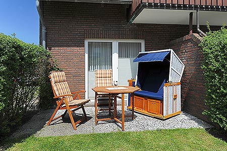 Ferienwohnung 2 - Terrasse