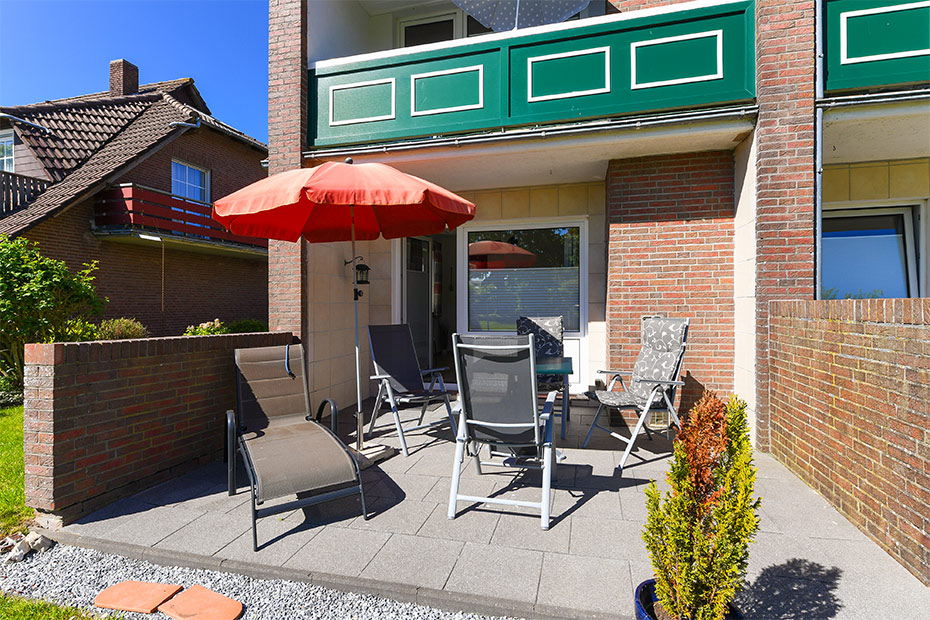 Ferienwohnung 1 - Terrasse