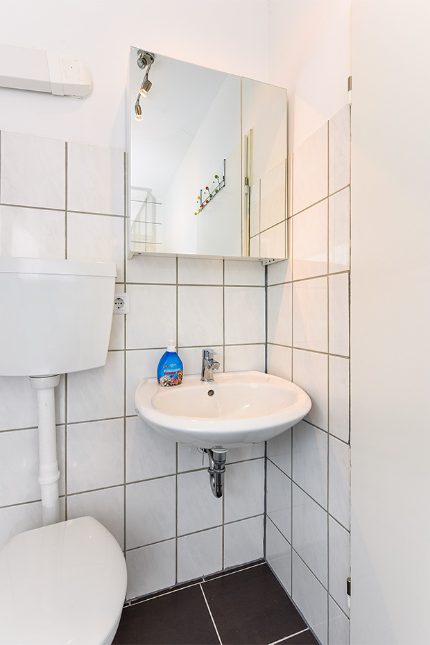 Ferienwohnung „Dünenrose“ (4) - Badezimmer
