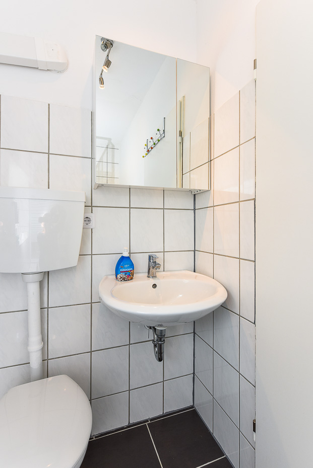 Ferienwohnung „Dünenrose“ (4) - Badezimmer