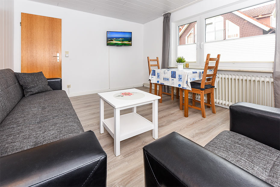 Ferienwohnung „Sanddorn“ (1) - Wohnzimmer