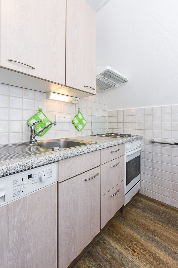 Ferienhaus „Wattwurm“ - Küche