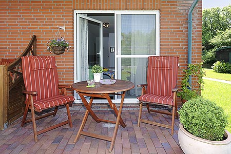 Doppelzimmer „Groß“ mit Terrasse - Terrasse