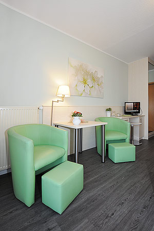 Doppelzimmer „Groß“ mit Terrasse - Doppelzimmer