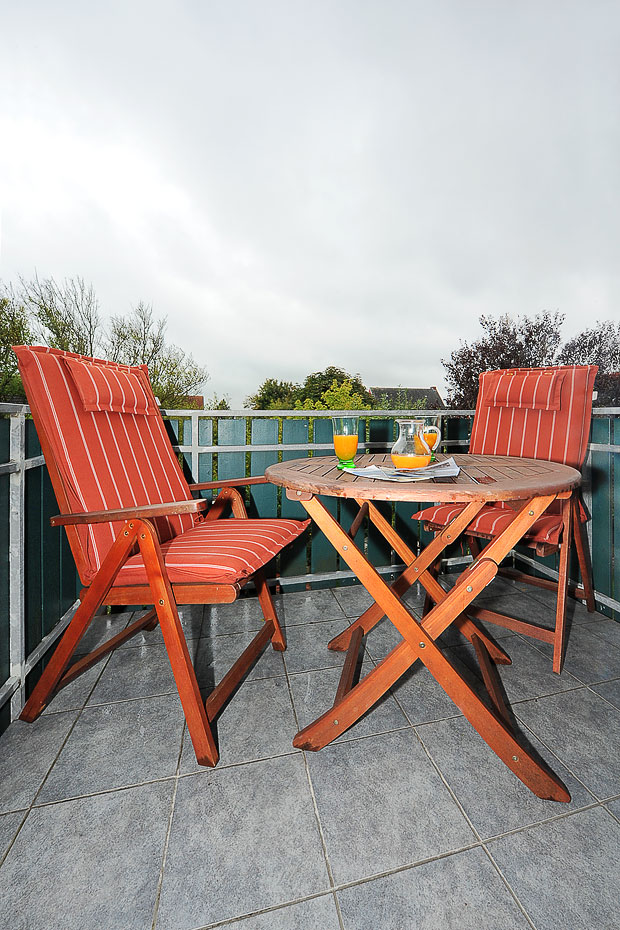 Doppelzimmer „Groß“ mit Balkon - Balkon