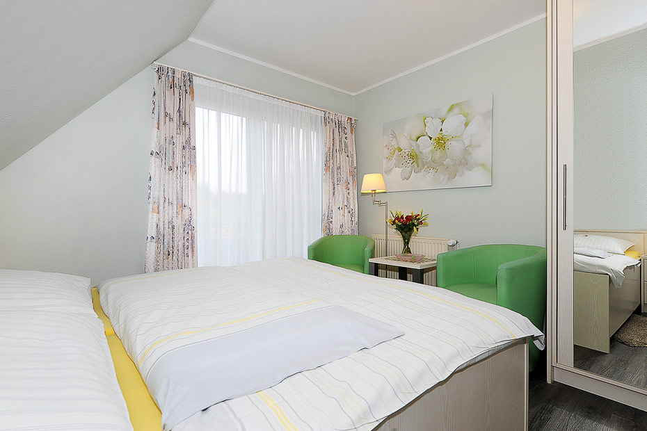 Doppelzimmer „Groß“ mit Balkon - Doppelzimmer