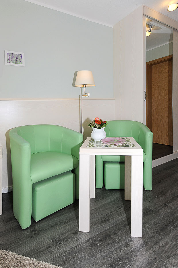 Doppelzimmer „Standard“ mit Terrasse - Doppelzimmer