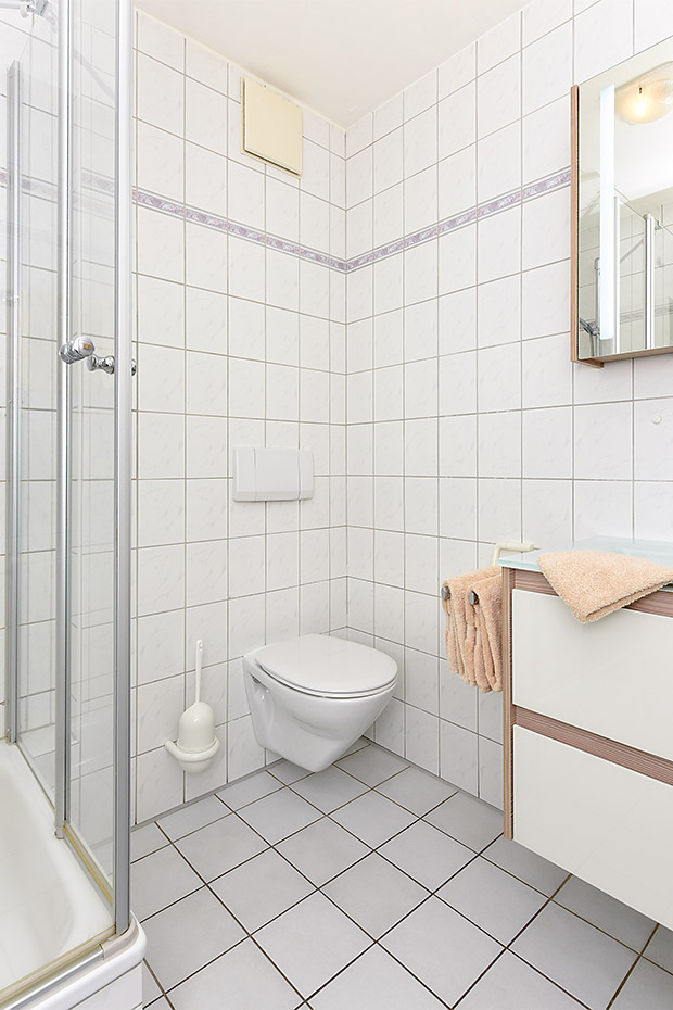 Ferienwohnung „Südstrand“ - Badezimmer