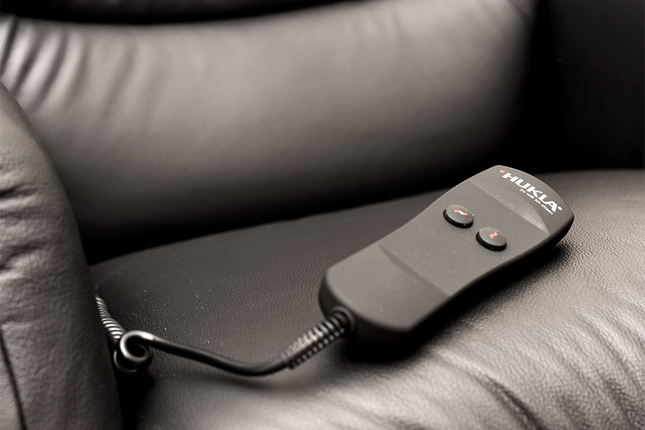 Ferienwohnung „Südstrand“ - Wohnzimmer mit integriertem Küchenbereich