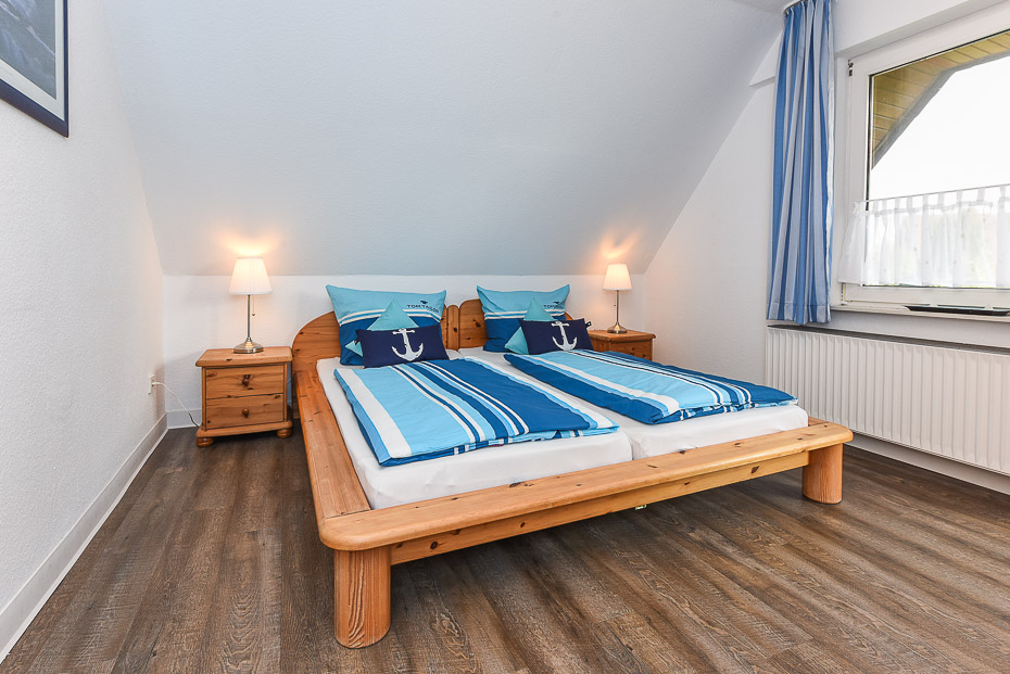Ferienwohnung „Achterdeck“ - Schlafzimmer 1