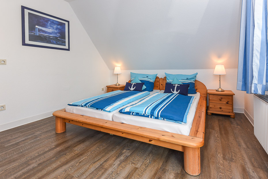 Ferienwohnung „Achterdeck“ - Schlafzimmer 1