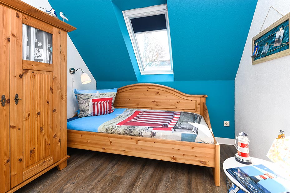 Ferienwohnung „Achterdeck“ - Schlafzimmer 2/Kinderzimmer