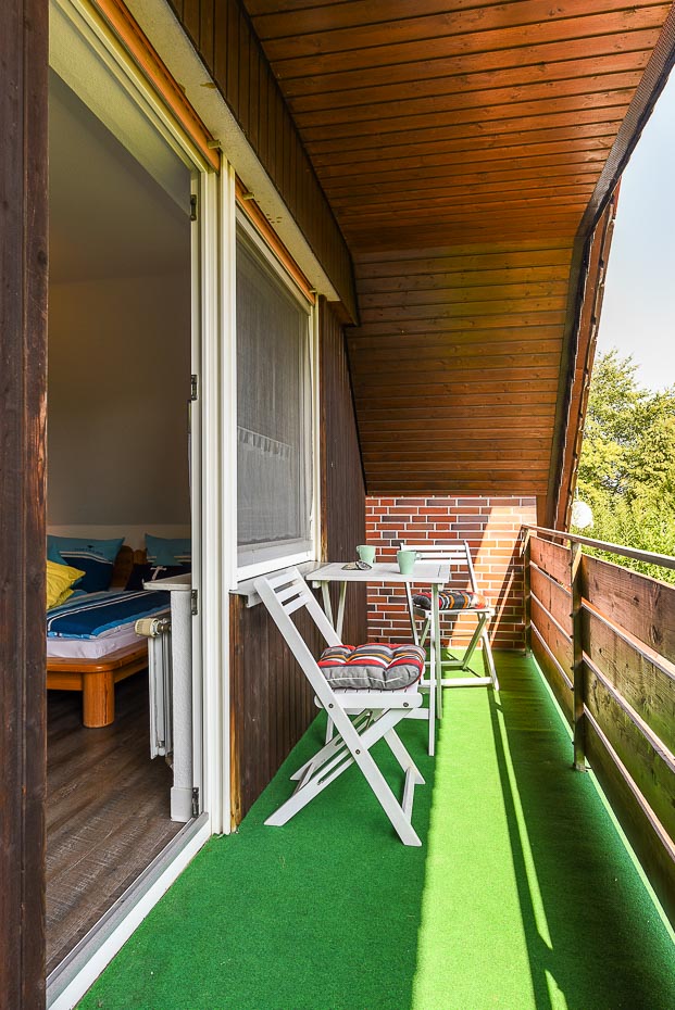 Ferienwohnung „Achterdeck“ - Loggia
